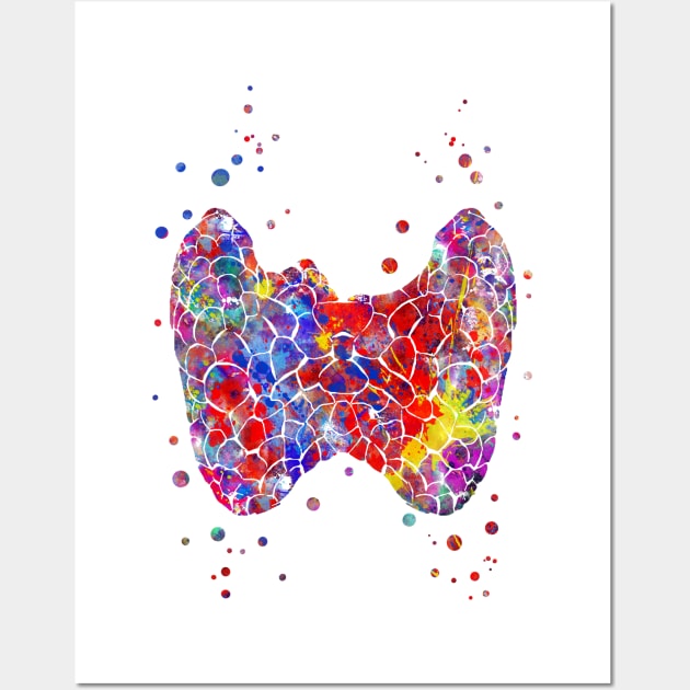 Thyroid gland Wall Art by RosaliArt